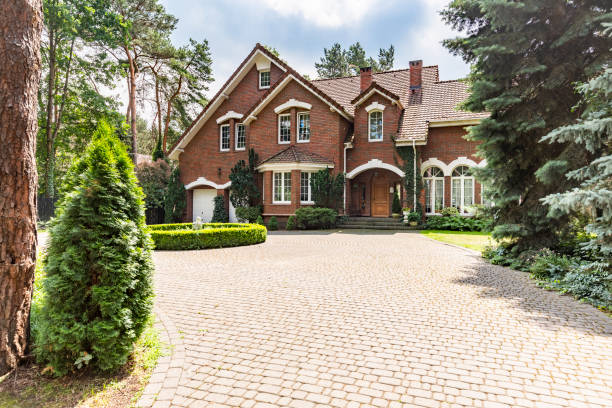 Residential Paver Driveway in Upper Lake, CA